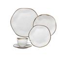 Kit Aparelho De Jantar E Chá Porcelana 30 Peças Ryo Maresia Oxford Kit Aparelho De Jantar E Chá Porcelana 30 Peças Ryo Maresia Oxford