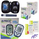 Kit Aparelho Medir Glicose 100 Tiras 200 Lancetas Promoção