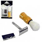 Kit Aparelho p/ Barbear c/ Pincel e Lâmina - 131076 - Imporiente