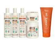 Kit apice baoba africa shampoo, gelatina, máscara e mais