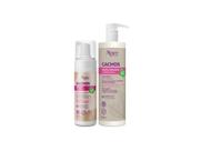 Kit apice cachos mousse 210ml e gelatina ativadora 500ml