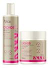 Kit Apice Cachos Nutritivo Novo Gelatina 300ml Ativador 400g