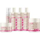 Kit Apice Cachos Nutritivo Novo Shampoo 300ml Condicionador 300ml Gelatina 300ml Ativador Modelador 500g Mousse 210ml