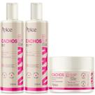 Kit Apice Cachos Nutritivo Novo Shampoo 300ml Condicionador 300ml Máscara 300g