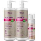 Kit Apice Cachos Nutritivo Shampoo 1L Condicionador 1L Mousse 210ml Kit Apice Cachos Nutritivo Shampoo 1L Condicionador 1L Mousse 210ml