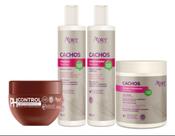 Kit Apice Cachos Ph Control Shampoo Condicionador E Ativador