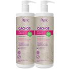 Kit Apice Cachos Shampoo e Condicionador Nutritivo Limpeza Suave Hidratação Profissional Grande 1l Kit Apice Cachos Shampoo e Condicionador Nutritivo Limpeza Suave Hidratação Profissional Grande 1l