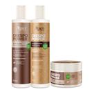 Kit Ápice Cosméticos Crespo Power Shampoo, Condicionador e Máscara 300g