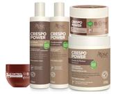 Kit Apice Crespo Power Completo E Ph Control Anti Porosidade