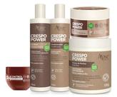 Kit Apice Crespo Power Completo E Ph Control Anti Porosidade
