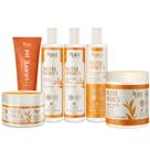 Kit Apice Nutri Waves Shampoo 300ml Condicionador 300ml Gelatina 300ml Máscara 300g Creme de Pentear 500g Leave-In Condicionante 300ml