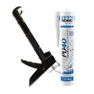 Kit Aplicador Silicone Canoa + Selante Pu 40 Fix Tekbond
