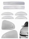 Kit Aplique Cromado Maçaneta Retrovisor Grade Chevrolet Celta 2000 à 2005