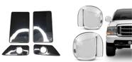 Kit Aplique Cromado Maçanetas e Retrovisores F-250