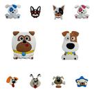 Kit Aplique Emborrachado 20 Und Sortidos Tema Cachorro Pets