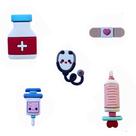 Kit Aplique Emborrachado 20 Und Sortidos Tema Emfermagem