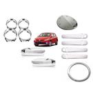 Kit Aplique Gol GV - Par de Retrovisores/4 Maçanetas/Aro câmbio/4 Saídas de ar/Tampa de combustível