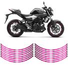 Kit Apliques Frisos Refletivo Roda Yamaha MT-03 Decorativo