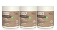 Kit Apse 3 Cremes de Pentear Crespo Power Finalizador Vegano