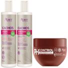 Kit Apse Cachos Anti Porosidade Shampoo + Condicionador + Mascara Ph Control 280g Kit Apse Cachos Anti Porosidade Shampoo + Condicionador + Mascara Ph Control 280g