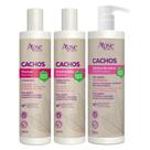 Kit Apse Cachos Shampoo + Condicionador + Gelatina Ativadora Cachos 500ml