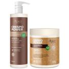 Kit Apse Crespo Power Creme De Pentear + Gelatina Ativadora 500ml