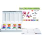 Kit Aquarela Nevskaya White Nights Botânica Pastilhas C/ 12 Cores