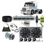 kit ar condicionado scania 112 / 113 Compressor mecânico 24v