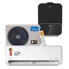 Kit Ar Condicionado Split 9.000 BTUs Inverter AI Ecomaster Frio + Umidificador Master Connect 6L Bivolt Midea