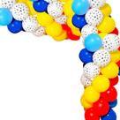 Kit Arco descontruído balão Patrulha Decoração Festa 175 pçs
