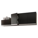 Kit Área de Serviço e Lavanderia com 02 Armários Aéreo 120cm e 80cm 100% MDF Preto - Desk Design Kit Área de Serviço e Lavanderia com 02 Armários Aéreo 120cm e 80cm 100% MDF Preto - Desk Design