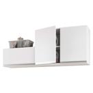 Kit área De Serviço E Lavanderia Com 02 Armários Aéreo 80cm E 60cm 100% Mdf Branco - Abmaza