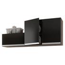 Kit área De Serviço E Lavanderia Com 02 Armários Aéreo 80cm E 60cm 100% Mdf Preto - Abmaza Kit área De Serviço E Lavanderia Com 02 Armários Aéreo 80cm E 60cm 100% Mdf Preto - Abmaza