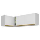 Kit Armário De Cozinha Aéreo Canto 90cm E Aéreo 120cm Kit Armário De Cozinha Aéreo Canto 90cm E Aéreo 120cm