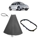Kit Aro Com Coifa Para Base Alavanca Câmbio Automático Novo Fusca R-line 2013 À 2016 Kit Aro Com Coifa Para Base Alavanca Câmbio Automático Novo Fusca R-line 2013 À 2016