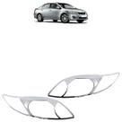 Kit Aro Moldura Farol Principal Corolla 2009 2010 2011 Cromado
