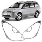 Kit Aro Moldura Farol Principal Livina 2009 2010 2011 2012 2013 2014 Cromado Kit Aro Moldura Farol Principal Livina 2009 2010 2011 2012 2013 2014 Cromado