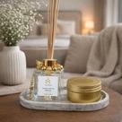 Kit Aroma e Luz Difusor de ambiente e Vela Aromática Kit Aroma e Luz Difusor de ambiente e Vela Aromática