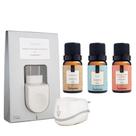 Kit Aromatizador Via Aroma c/ 03 Essências 10 ml