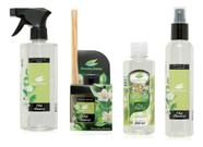 Kit Aromatizante Chá Branco Difusor Sprayágua 500ml Limpador Kit Aromatizante Chá Branco Difusor Sprayágua 500ml Limpador