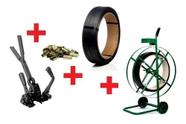 Kit Arquear Conjugado + Fita Pp 13 + 3k Selo 13mm + Carrinho Kit Arquear Conjugado + Fita Pp 13 + 3k Selo 13mm + Carrinho