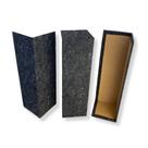 Kit Arranhador Para Gatos Protedor Canto Sofá Cama Box 2un Cor Cinza