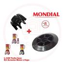 Kit Arraste do Motor e Do Copo Liquidificador Mondial L1100 Turbo Kit Arraste do Motor e Do Copo Liquidificador Mondial L1100 Turbo