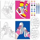 Kit Art Craft WEBEEDY, pacote com 2 conjuntos de pintura em tela de 20x25 cm