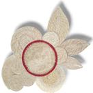 Kit Artesanal De Palha De Carnaúba Decoração Composição F