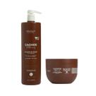kit Arvensis Ativador de Cachos Crespos 1l e Máscara Crespos 450g