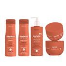 Kit Arvensis Cachos Naturais Cabelo Ondulado Vegan (5 Prod)