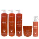 Kit Arvensis Cachos Naturais - Shampoo 1L + Condicionador 1L + Ativador De Cachos 1L + Máscara 500g + Day After 250ml0