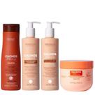 Kit Arvensis Cachos Naturais - Shampoo + Geleia Light & Leave-In Light & Mascara 2x1 Light 300ml