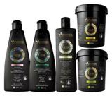 Kit Arvensis Cachos Shampoo Condicionador Ativador Máscara Crespos Máscara 2x1 Crespos Kit Arvensis Cachos Shampoo Condicionador Ativador Máscara Crespos Máscara 2x1 Crespos